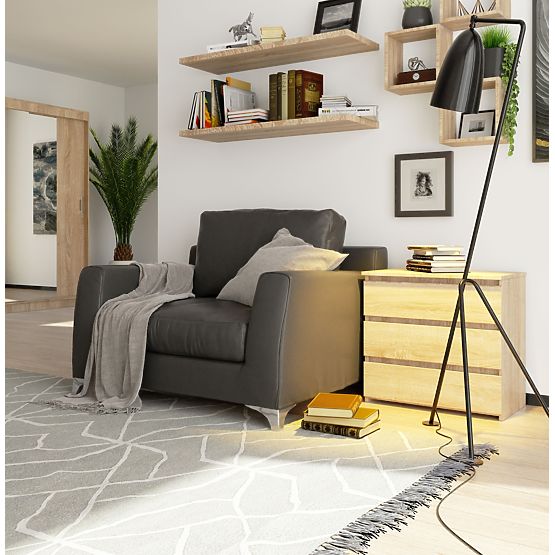 KOMMODE CL3 3SZ CLP PK EICHE SONOMA