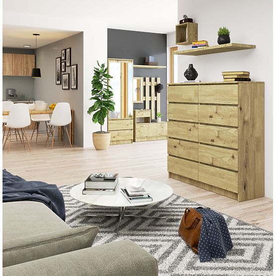 KOMMODE K120 10SZ CLP PK EICHE ARTISAN