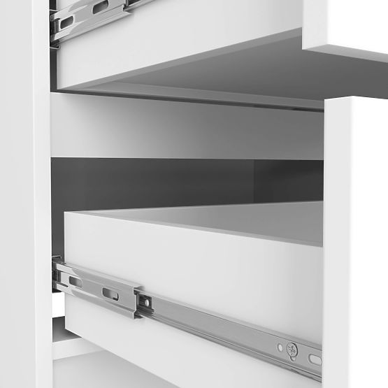 KOMMODE K120 4SZ CLP PK WEISS