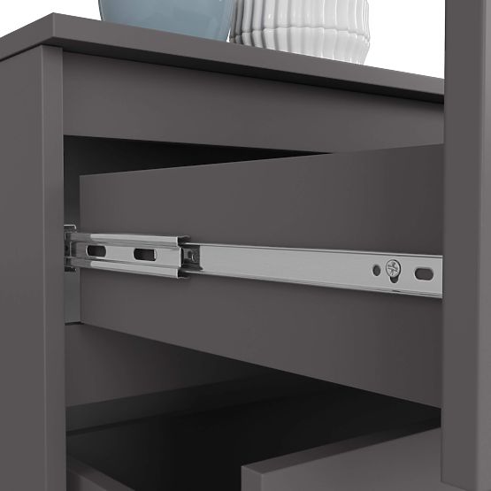 KOMMODE K160 4SZ CLP PK GRAPHIT GRAU