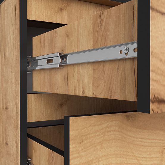 KOMMODE K60 3SZ CLP PK EICHE CRAFT