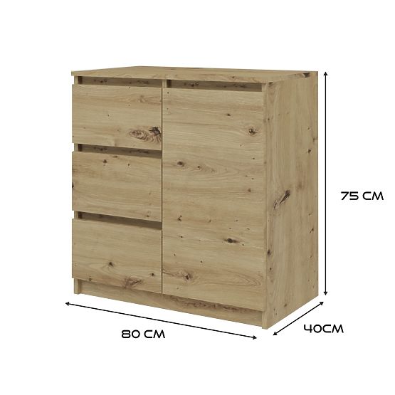 Kommode Malwa 1D3S ARTISAN