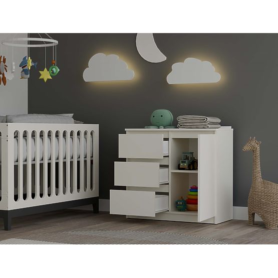 Kommode Malwa 1D3S KASCHMIR BEIGE