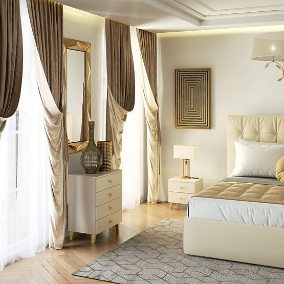 KOMMODE MOBI K-02 KASCHMIR GOLD