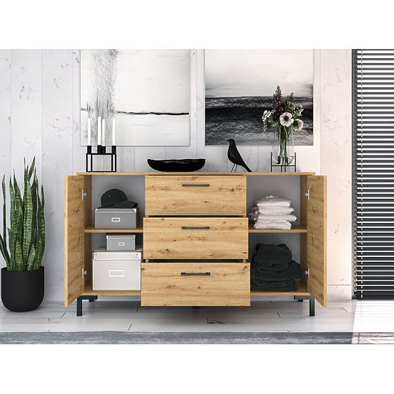 Kommode Nevio – Artisan-Eiche