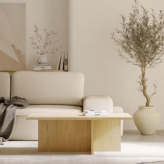 Konferenztisch Jose, rechteckig, Eiche Cremona Torro