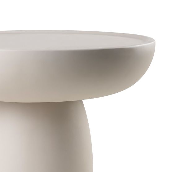 Konferenztisch Lagoon 60 cm, beige, matt