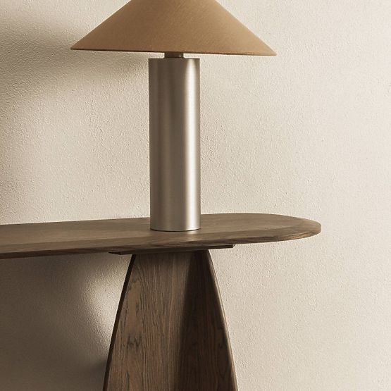 Konsole/Schreibtisch Noku 150 cm, dunkle Walnuss
