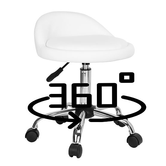 Kosmetikhocker LOMO weiß