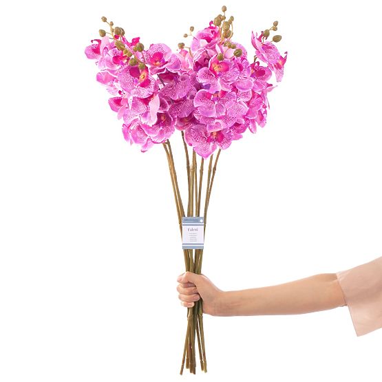 Kunstblume FALENI lila Farbe moderner Stil ameliahome