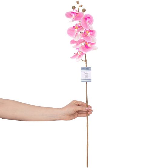 Kunstblume FALENI rosa Farbe moderner Stil ameliahome