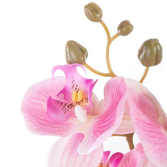 Kunstblume FALENI rosa Farbe moderner Stil ameliahome
