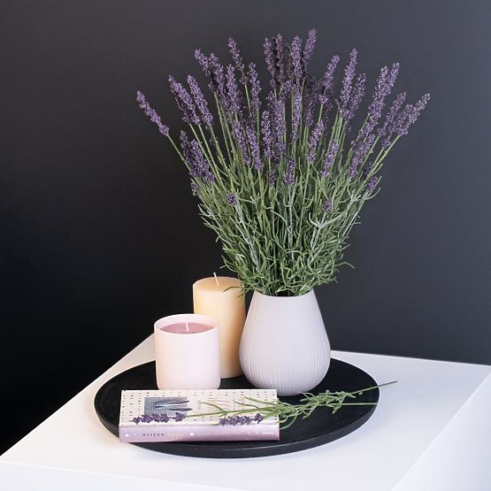 Kunstblume LAVI lila Farbe Boho-Stil ameliahome