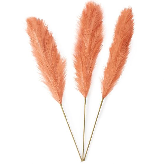 Künstliche Blume PAMPLY korallenrot ameliahome