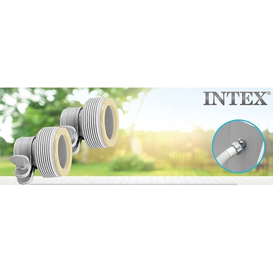 Kupplungen für Pumpenschläuche Reduzierung Adapter Intex 29061