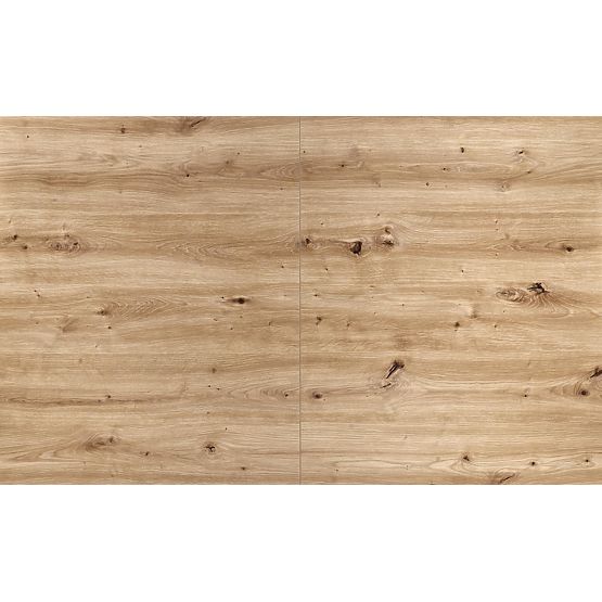 LAMELLO ausziehbarer Tisch 160-210/90 cm Eiche Artisan/Schwarz