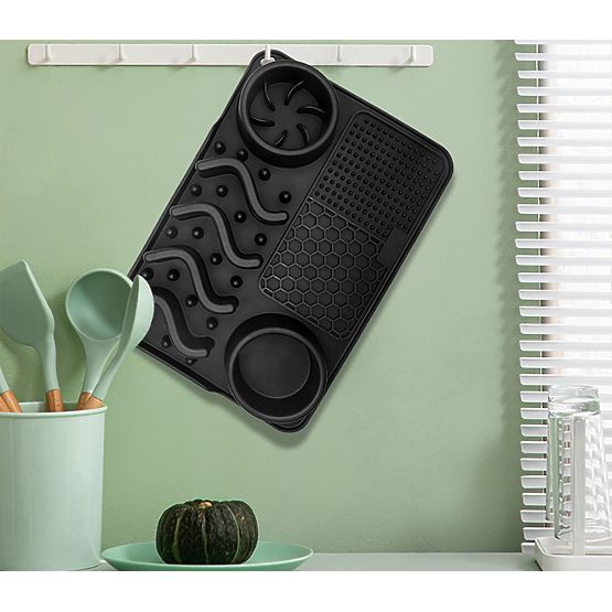 LECKMATTE FÜR LANGSAMERE NAHRUNGSAUFNAHME BLAU