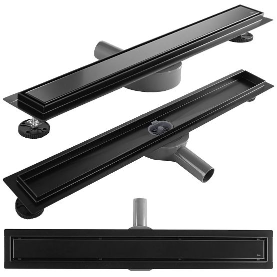 Linearer Abfluss REA Neox für Schwarz 50