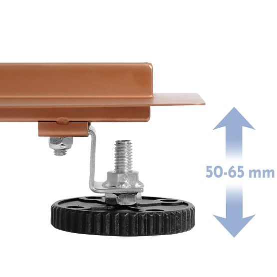 Linearer Abfluss REA NEOX SLIM PRO gebürstetes Kupfer 70