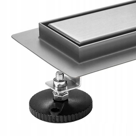 Linienablauf REA NEOX PRO Gebürsteter Stahl 50