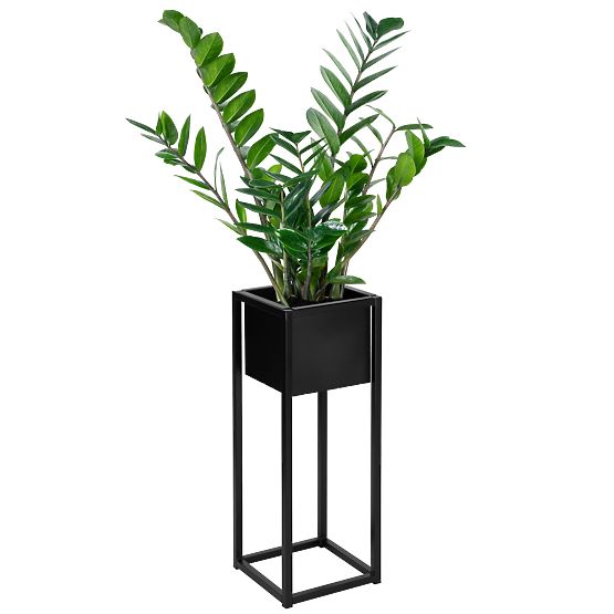 Loft-Blumentopf Concove 60 cm schwarz