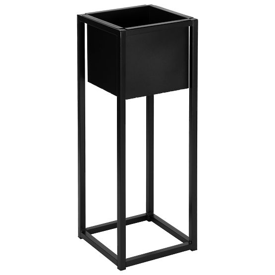 Loft-Blumentopf Concove 60 cm schwarz