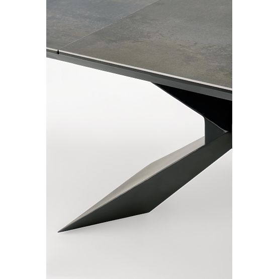 LUCIANO ausziehbarer Tisch, Platte: blauer Marmor (2p=1Stk)