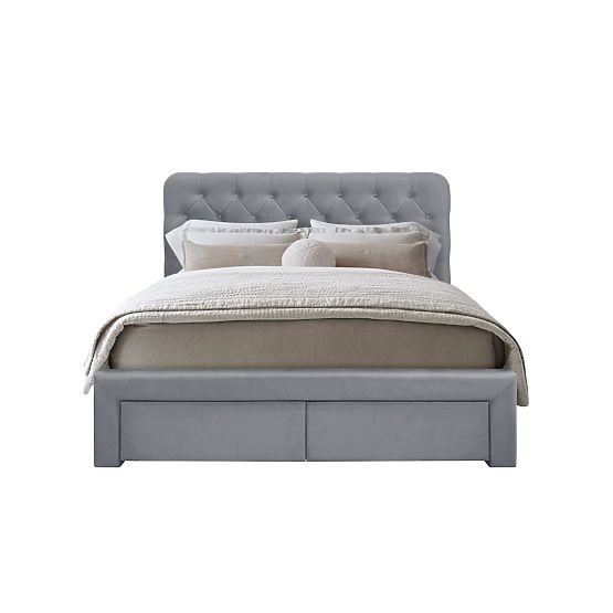 MARISOL 160 cm Bett grau (4p=1Stk)