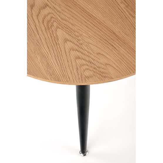 MENTONA 2, Set aus 2 Bänken in Goldeneiche/Schwarz (2 Stück = 1 Set)