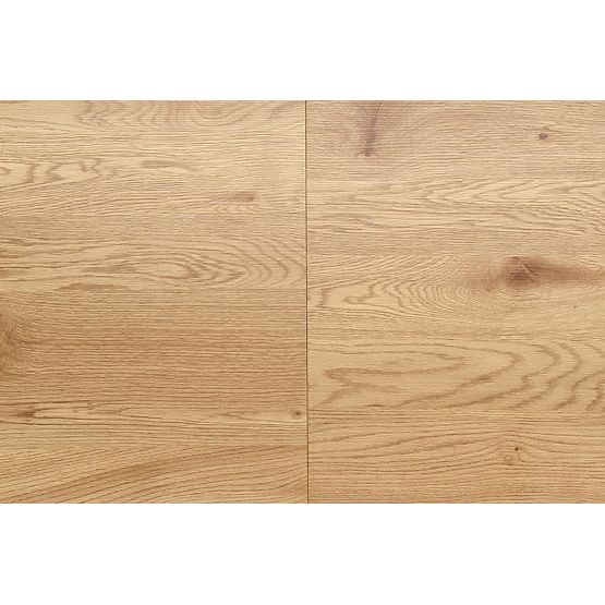 MERCY ausziehbarer Tisch, Platte - Goldeneiche, Beine - Schwarz (2p=1Stk)