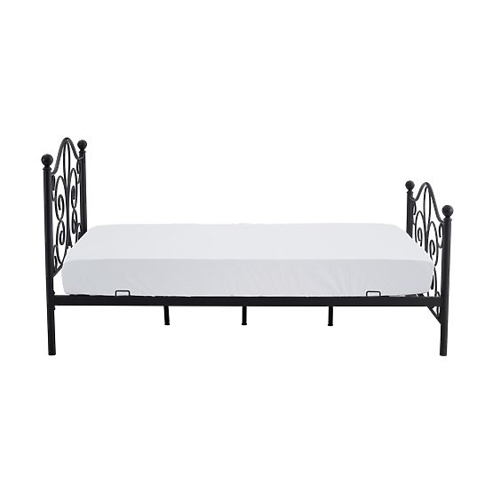 Metallbett PANAMA 120x200 – schwarz
