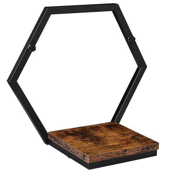 Metallblumenständer Regal schwarz Honung Rustic Loft