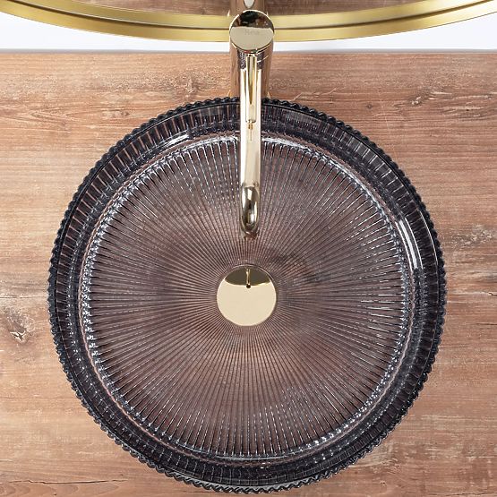 Möbelwaschbecken Rea Ingrid Grau