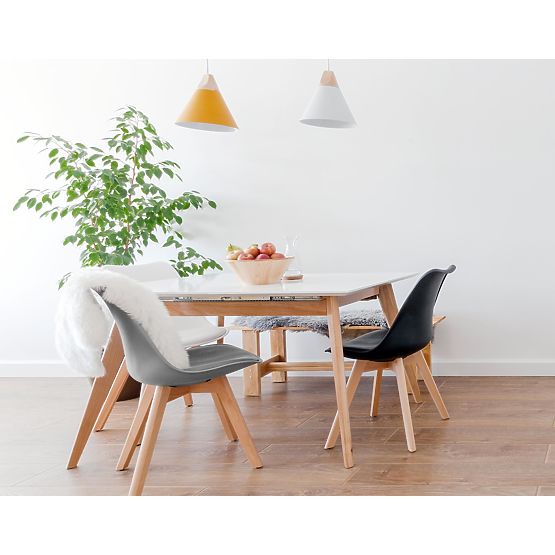 Moderne Stuhl Nantes DSW schwarz