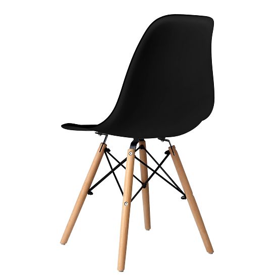 Moderne Stuhl Paris DSW schwarz