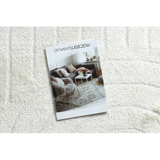 Moderner Teppich MODE 8494 geometrisches Creme