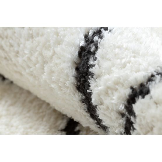 Moderner Teppich MODE 8522 Abstraktion Creme/Schwarz