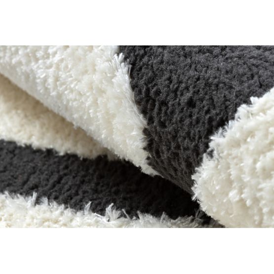 Moderner Teppich MODE 8631 geometrisch creme/schwarz