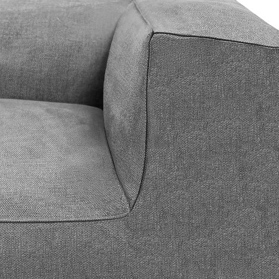 Modulare Garten-Sofa Vacuum Vlll mit Bezug, grau