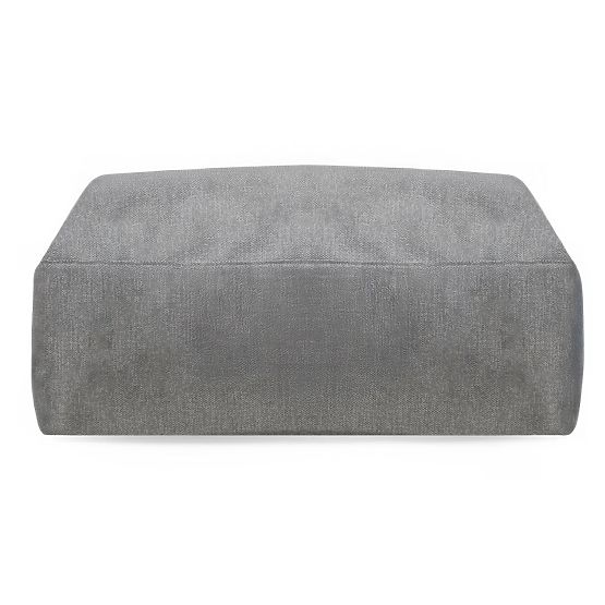 Modulare Gartenecksofa Vacuum IV mit Bezug, grau