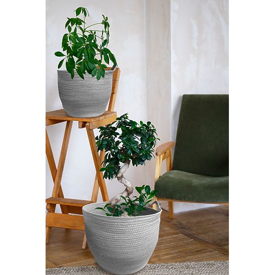 Natürliche BOHO-Körbe - Set mit 3 Stück