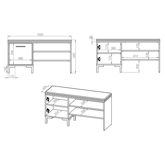 Nevio Schuhregal – Artisan-Eiche