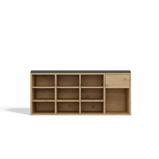 Offener Schuhschrank TALLIN EICHE ARTISAN für den Flur