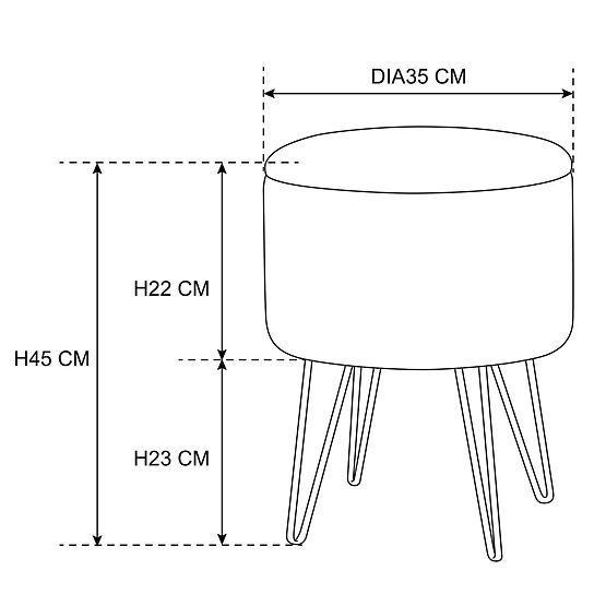 ÖFFNENDE PUFF LILI BEIGE