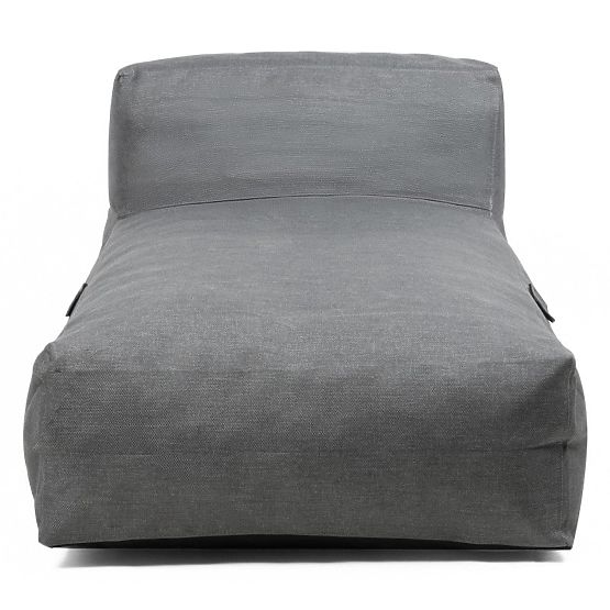 Ottomane für das Garteneckset Vacuum mit Bezug, grau