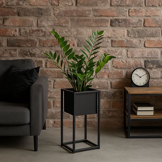 Pflanzenständer Concove Loft 40 cm schwarz