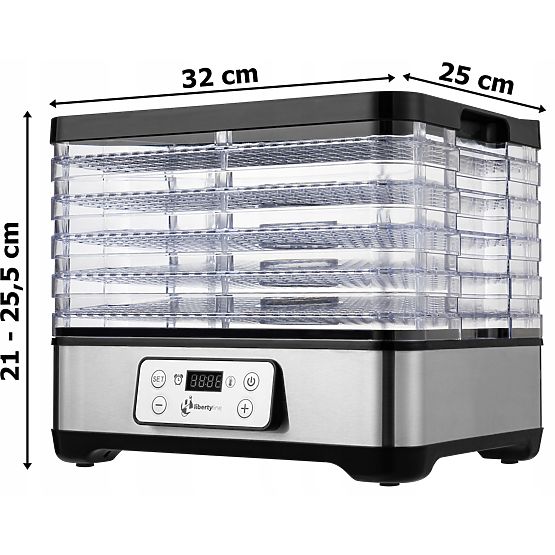 Pilz- und Obsttrockner mit Thermozirkulation FUNGI 280W