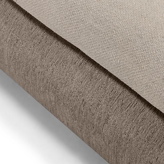 Polsterbett Bowee 160x200 cm, mit Lattenrost, grau, Kugelfüße