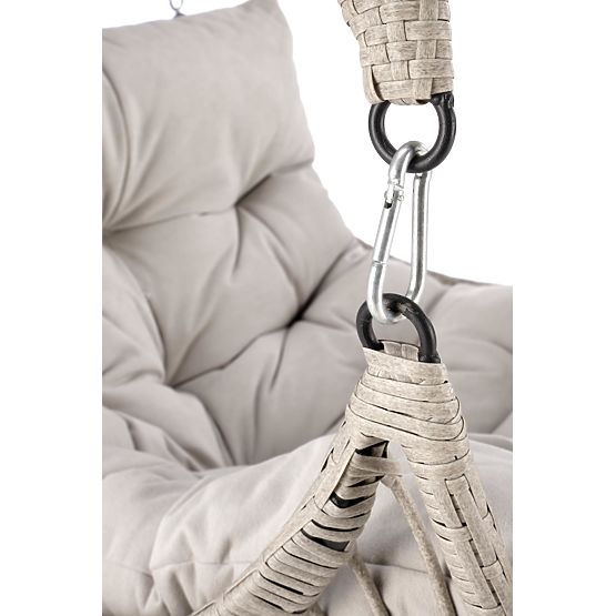 RASMUS Gartenstuhl, hellgrau (3p=1Stk)