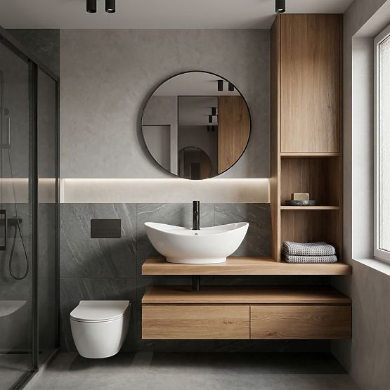 REA Cindy Waschbecken zur Montage auf der Platte